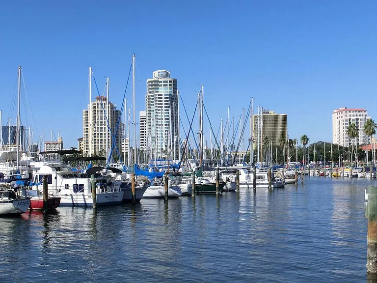 Head to the marina for a peaceful waterside escape.