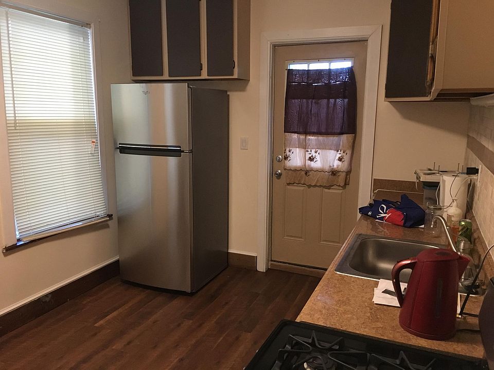 Kitchen with New Refrigerator