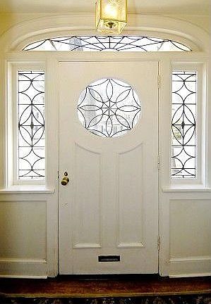 leaded Glass Entry