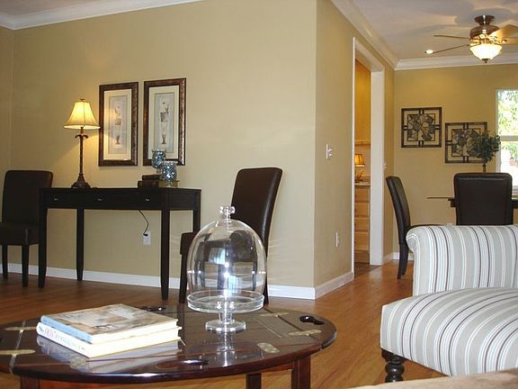 Beautiful crown moulding throughout