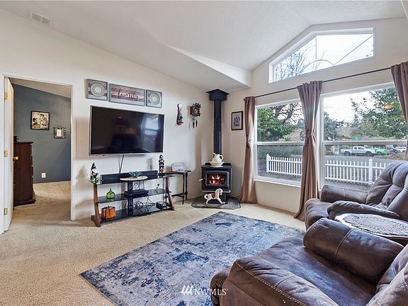 This home has a perfect, open layout with the primary bedroom privately located away from other bedrooms.