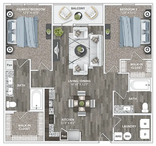 Floor plan B1