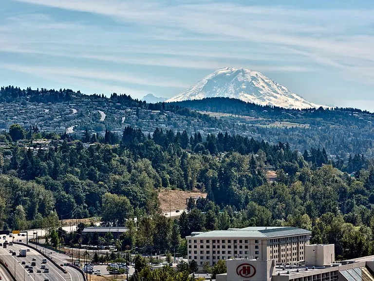 Stunning views of Mt. Rainier
