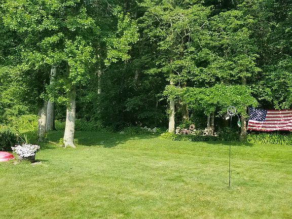 Private Backyard in season