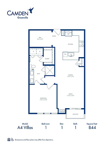 Floor plan A4 Villas