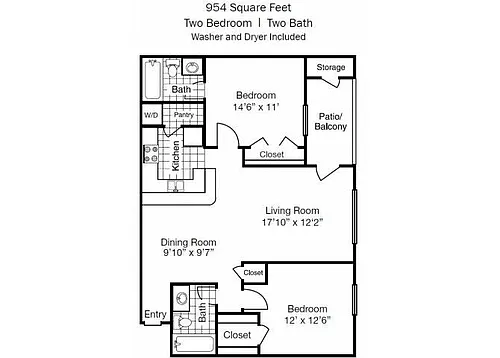 Floor plan 2B1 - Berkeley