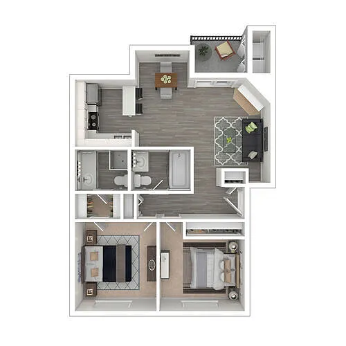 Floor plan B2