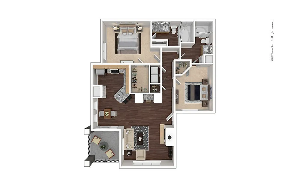Floor plan The Stewart