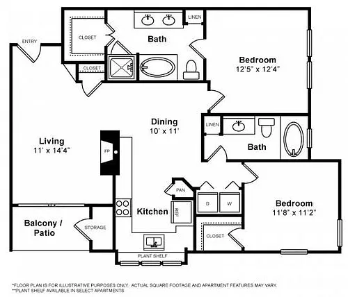 Floor plan San Giorgio
