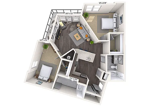 Floor plan Mezzo