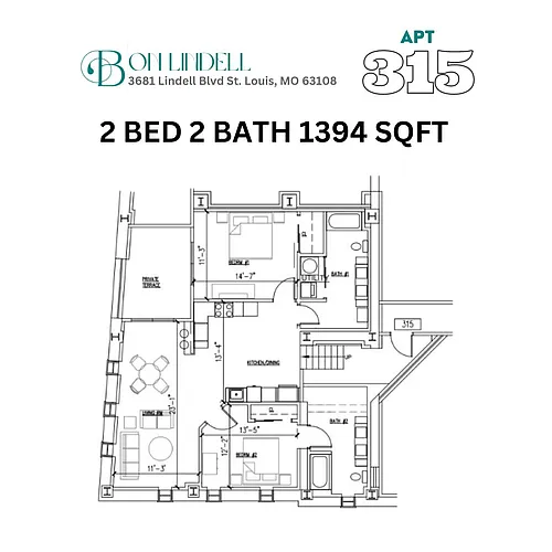 Floor plan 315