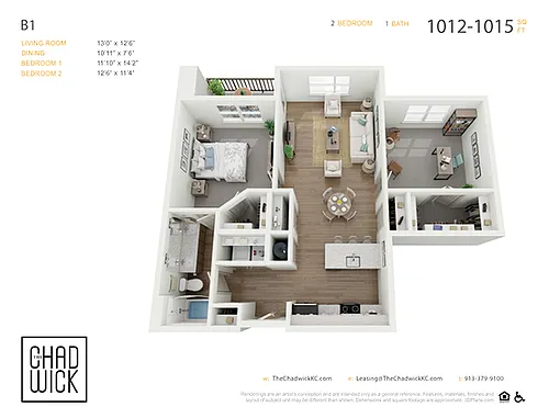 Floor plan B1