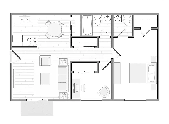 Floor plan The Eden