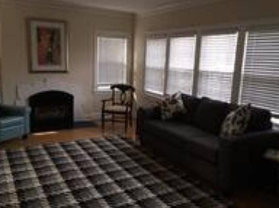 Living room with gas fireplace