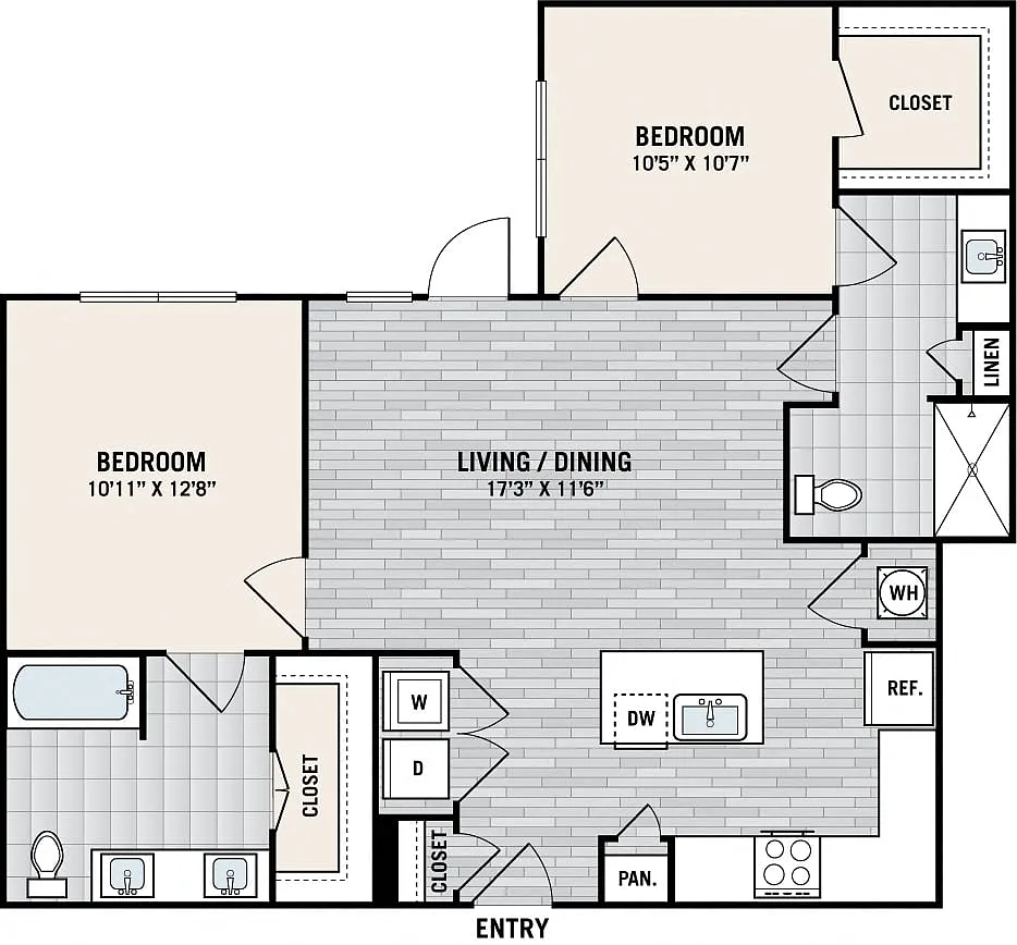 Floor plan B2A