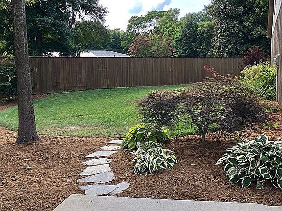 Side Yard- Nice Landscaping