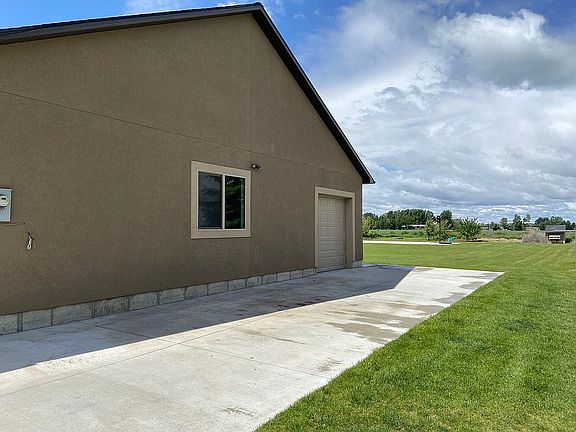 RV pad and side garage door