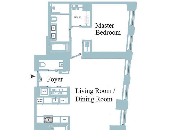 2nd image of 130 William St APT 47B