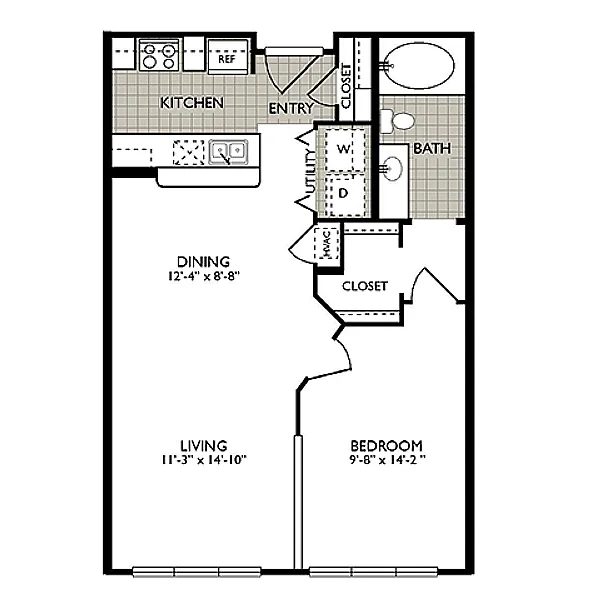 Floor plan 2222 SMITH-A