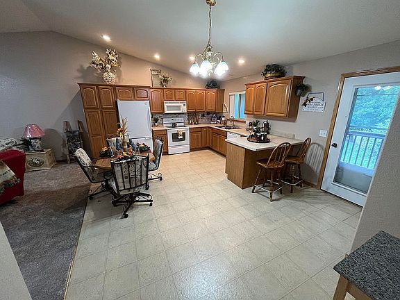 Kitchen Dining from Hall