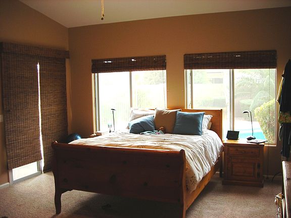 Master bedroom, bright and open