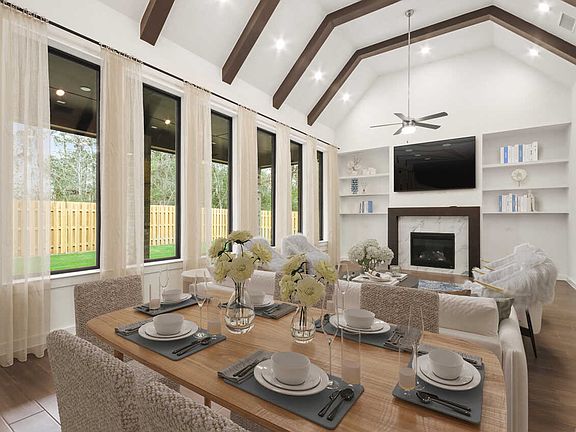 Family Room Dining Room