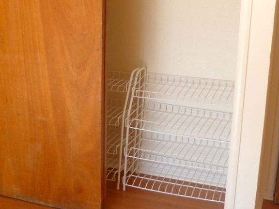 Closet With Storage Shelving