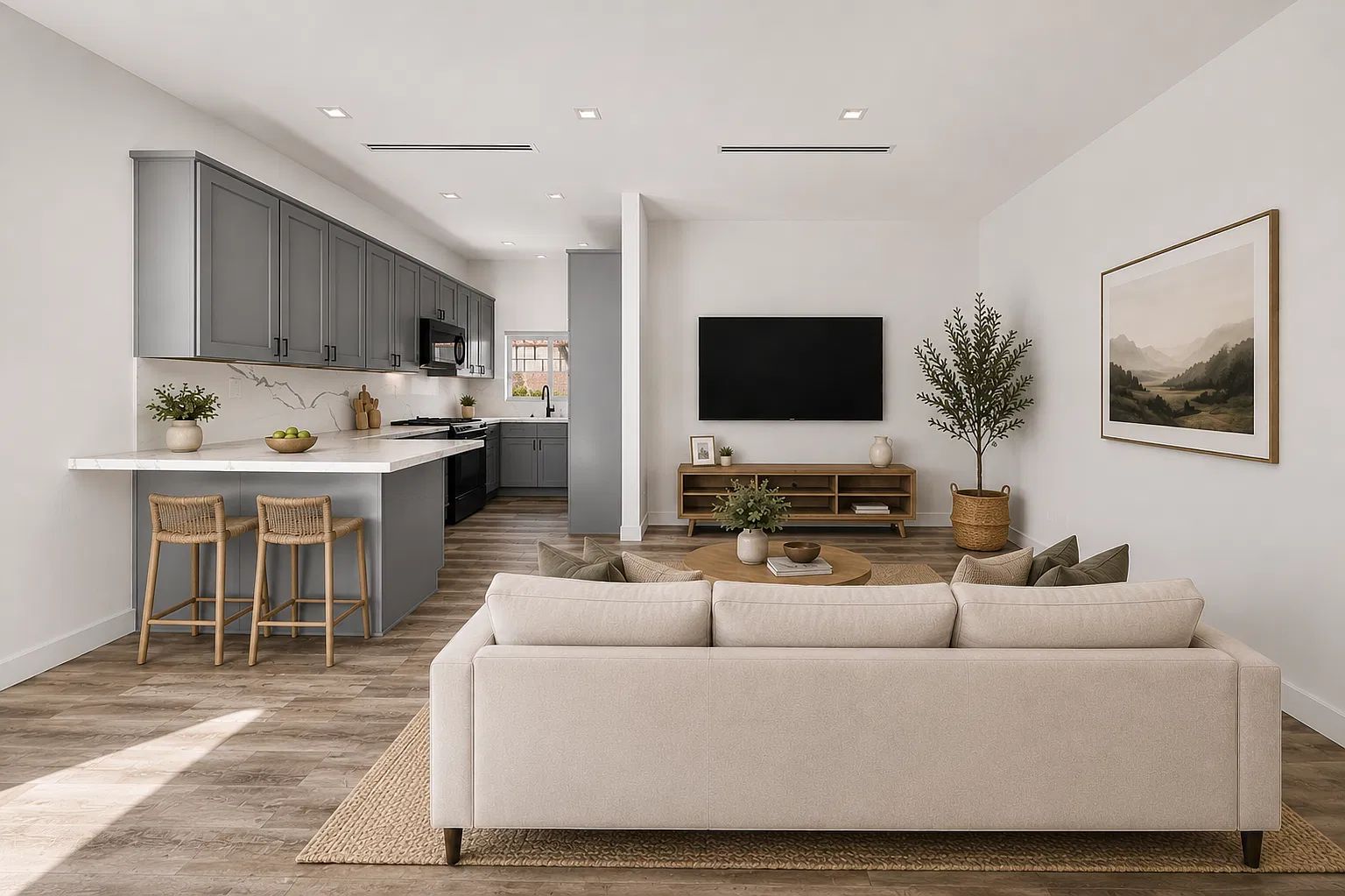 3 bed, 1200 sqft, $3,850 — Photo 3