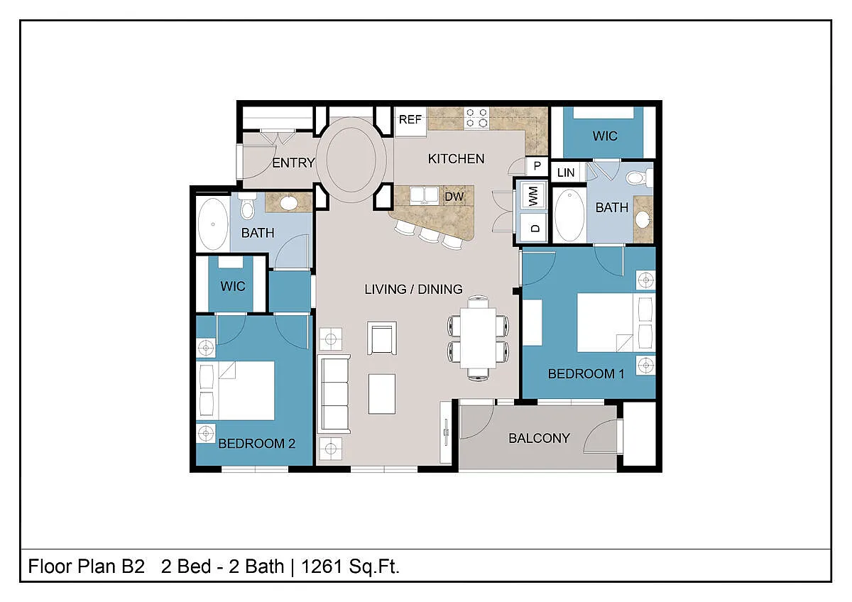 Floor plan B2