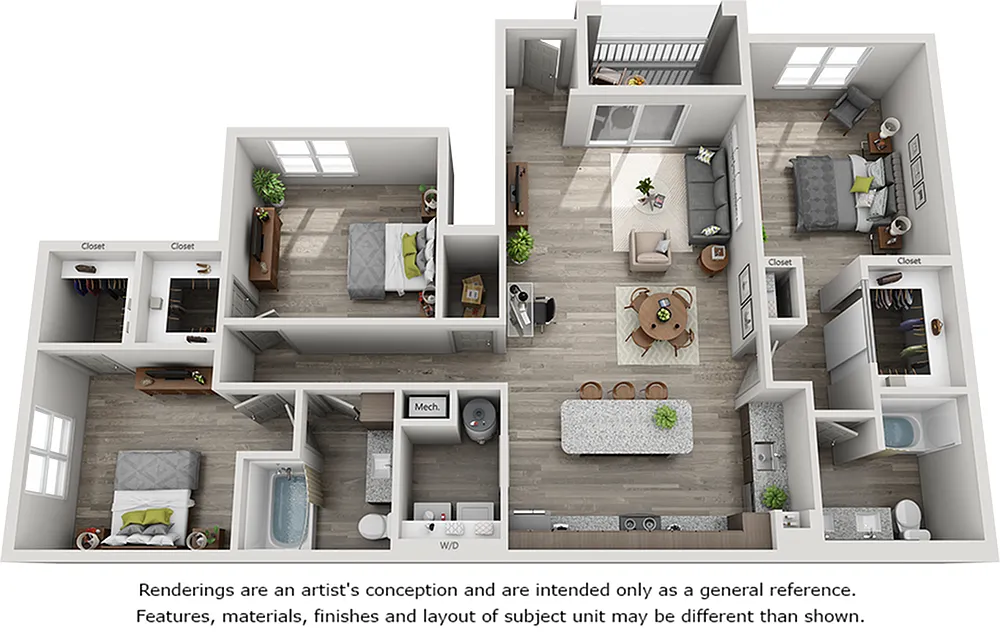 Floor plan Churchill