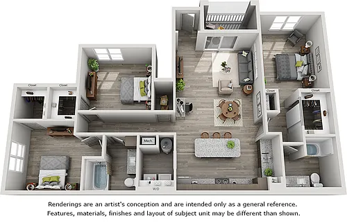 Floor plan Churchill