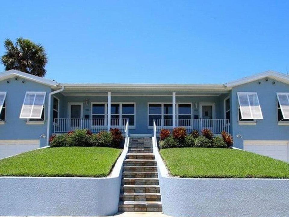 Front of home. Available unit is on the right side.