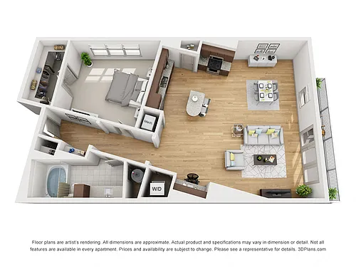 Floor plan A6 Willow