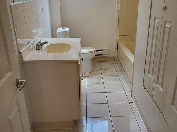 Bathroom with closet