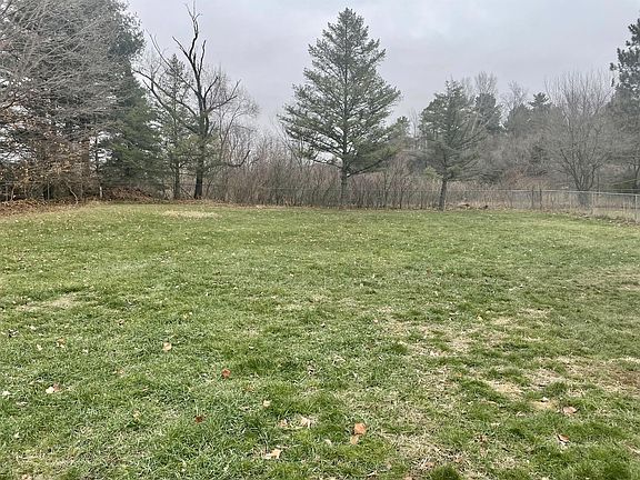Fenced in back yard