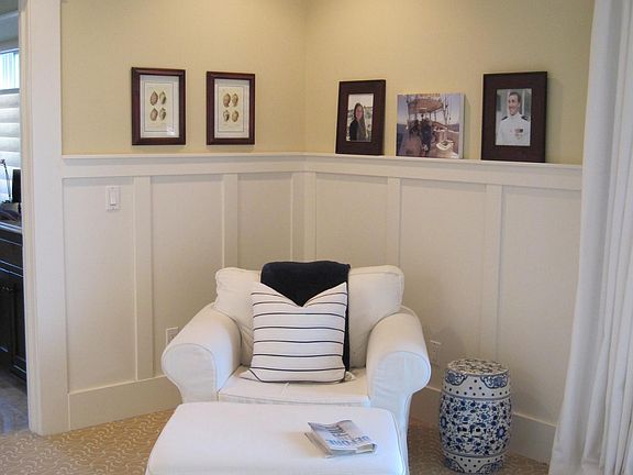 primary bed reading area
