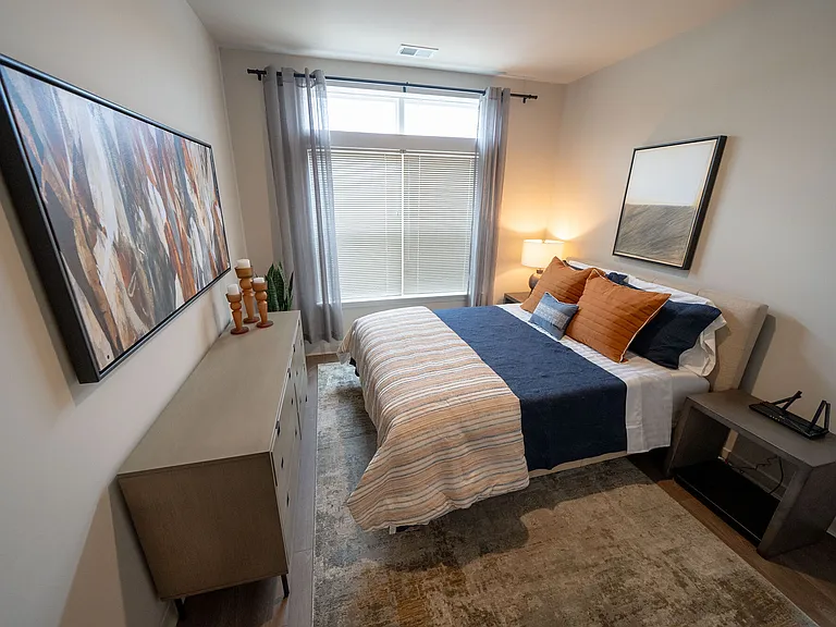 Secondary Bedroom (Model 2BD/2BA Apt)