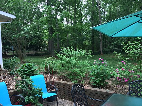 Backyard patio