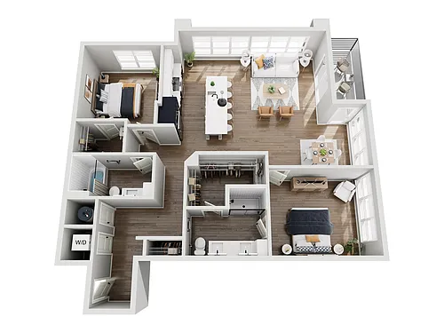 Floor plan B6
