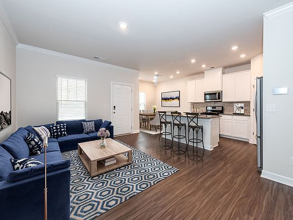 Rutledge floorplan modeled at Shopton Point in Charlotte, NC.