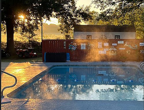 Sunrise Poolside