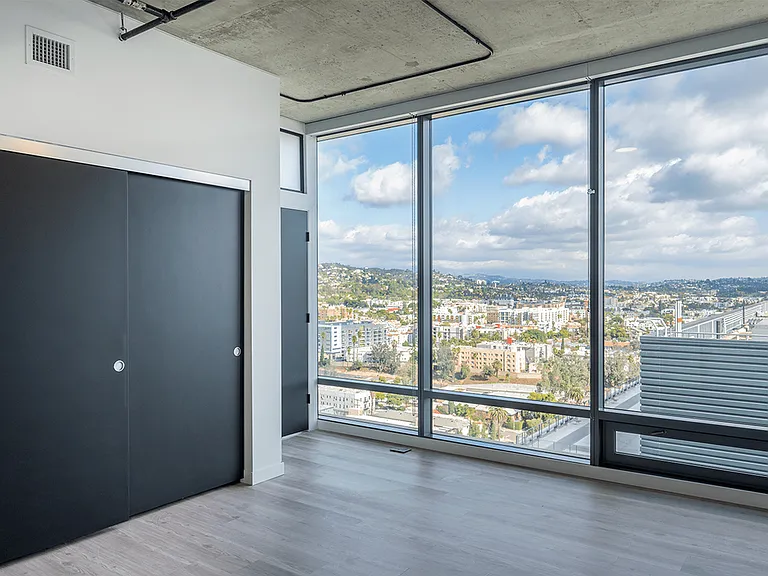 Living Room with City Views