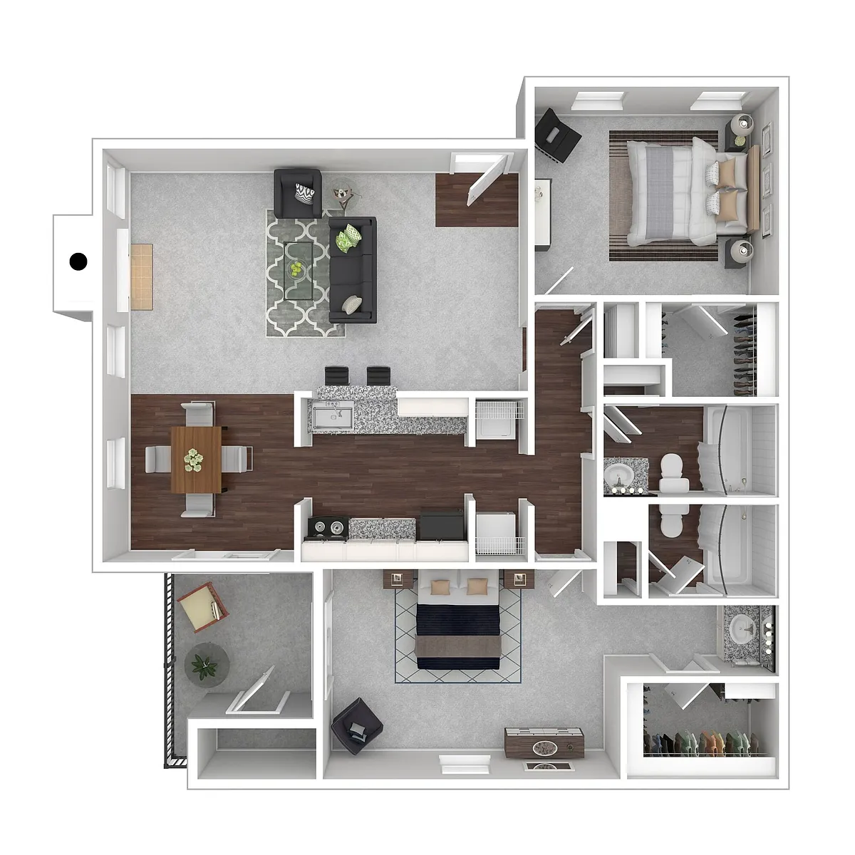 Floor plan B2