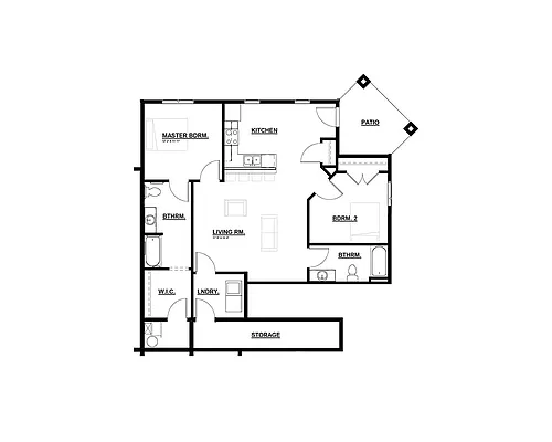 Floor plan B7