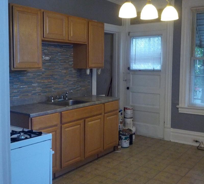 new dark flooring has been installed since this pic