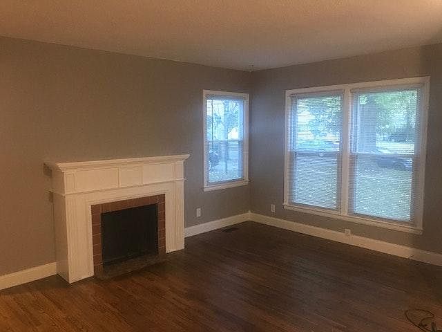 Bright Living Rm with Newly finished Floors!
