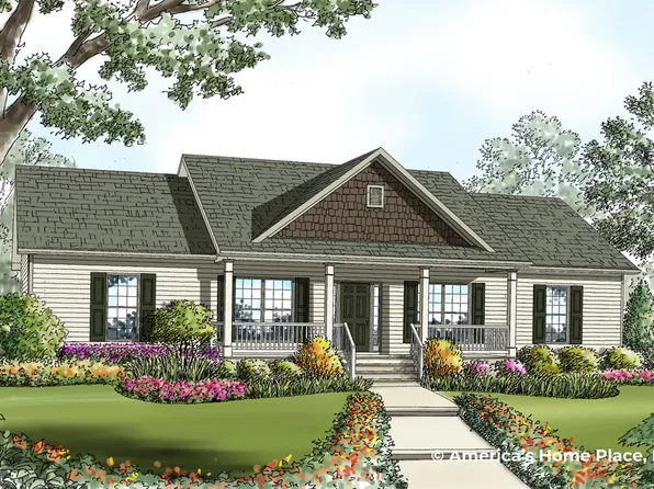 Bedford A Plan, Gainesville, GA: Build On Your Lot