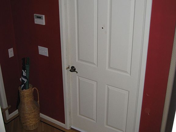 Custom Wood floor entry