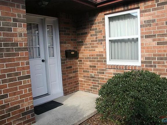 Inviting front entrance but still private