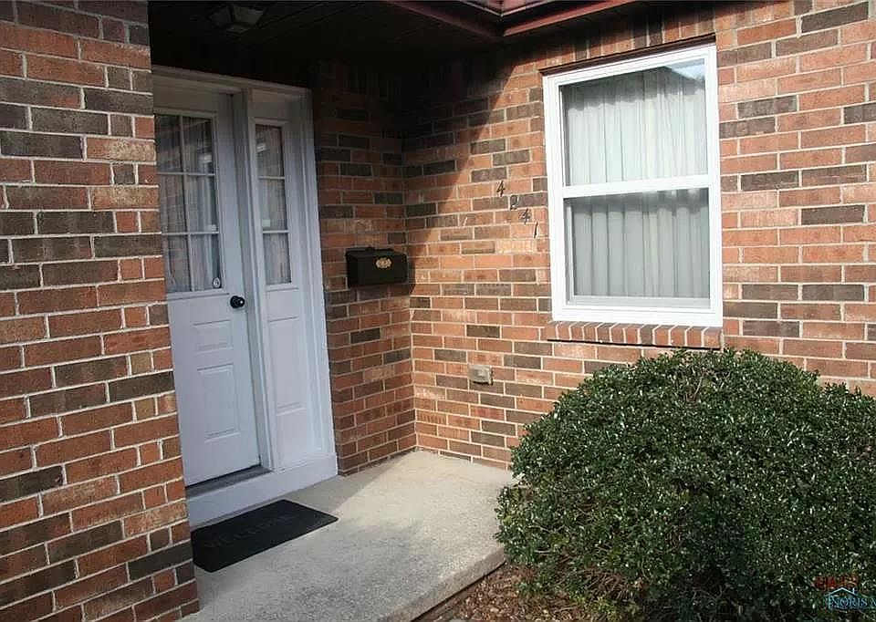 Inviting front entrance but still private